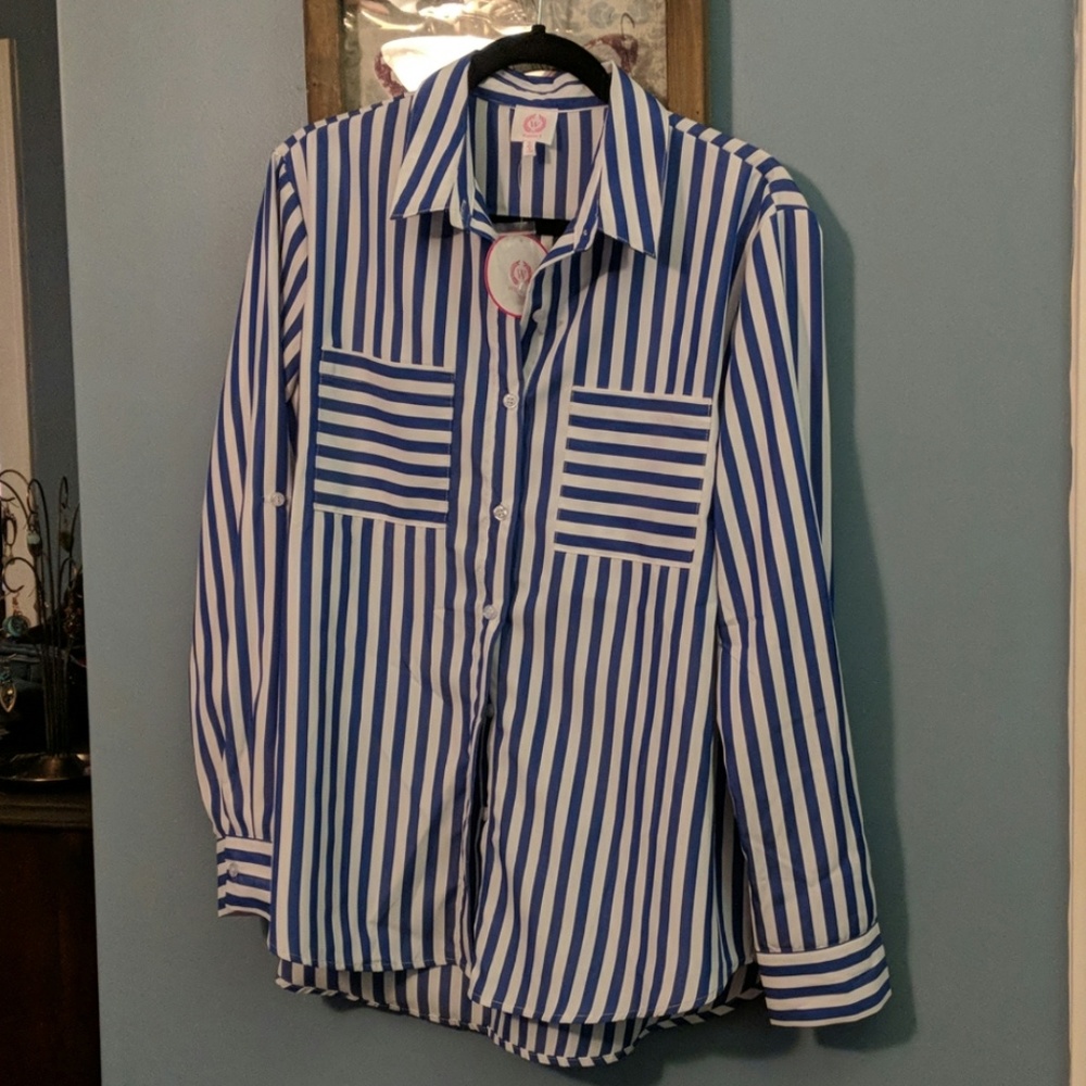 Long sleeve roll up shirt